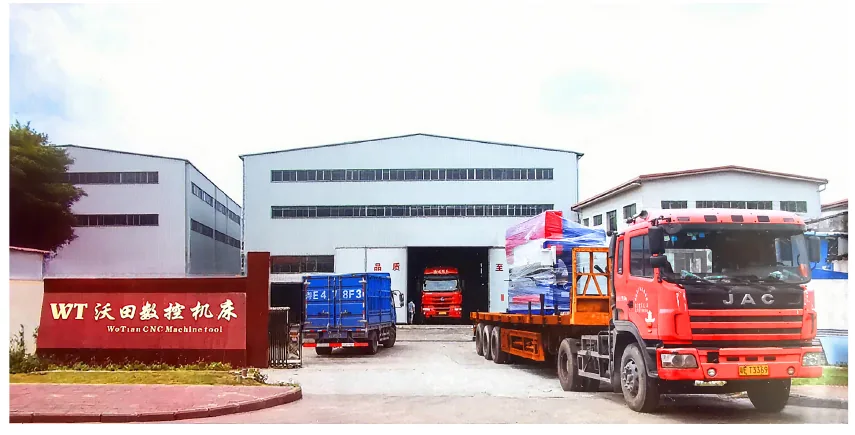 WOTIAN CNC factory exterior in Foshan, Guangdong